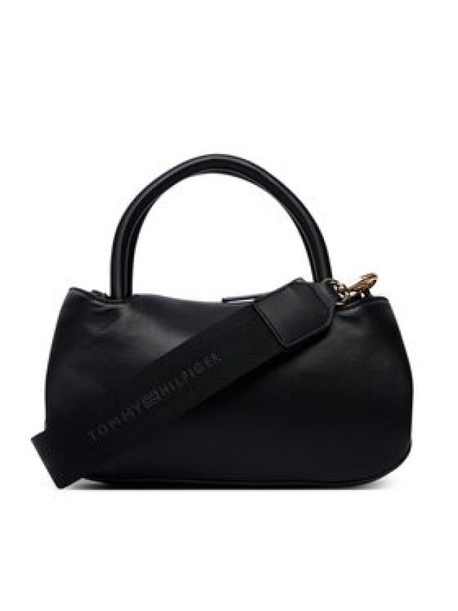 Tommy Hilfiger Torebka Th Logotape Mini Satchel AW0AW18743 Czarny