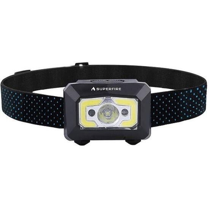 Latarka czołowa SUPERFIRE X30 strumień świetlny 340lm USB