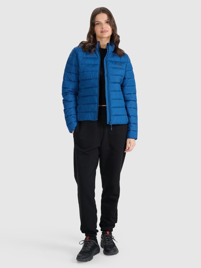4F Kurtka puchowa z wypełnieniem syntetycznym damska - granatowa XL