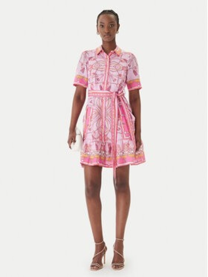 Hale Bob Sukienka letnia Aula 61SG670A Różowy Regular Fit