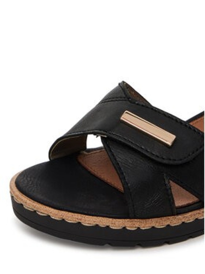 Remonte Sandały R6266-00 Czarny