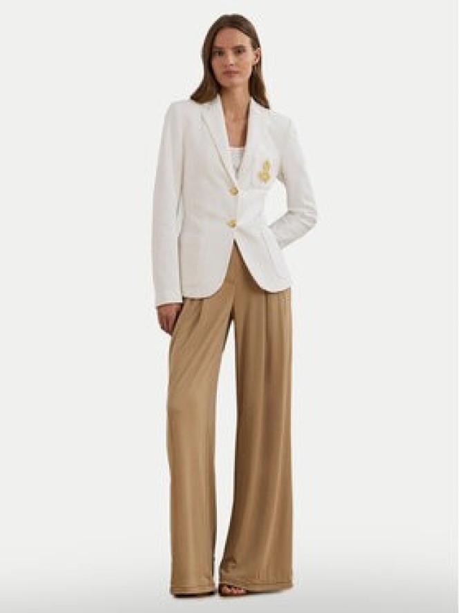 Lauren Ralph Lauren Marynarka Spsu20 200797305 Biały Regular Fit