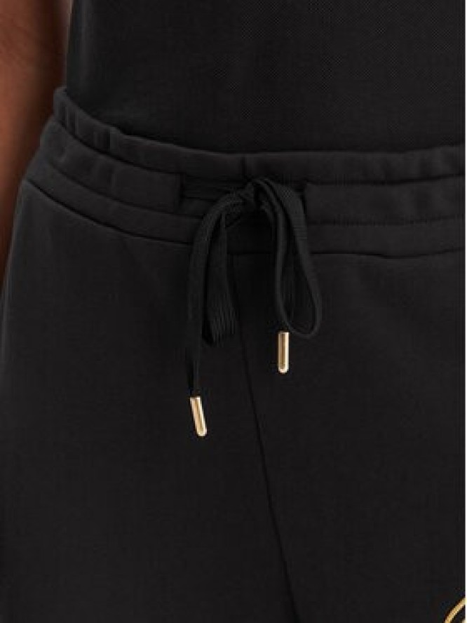 Versace Jeans Couture Spodnie dresowe 80HAAT02 CF01T Czarny Regular Fit