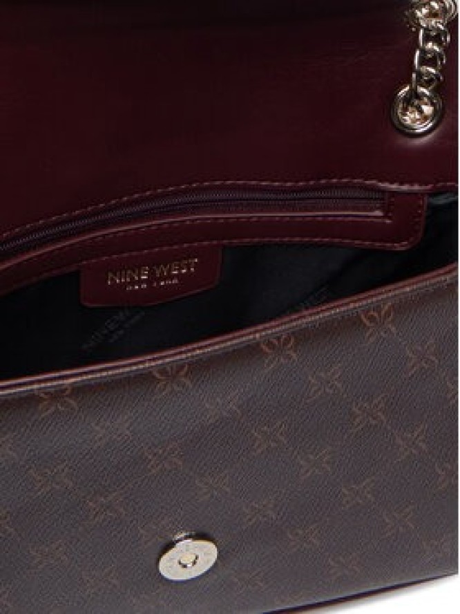 Nine West Torebka CEO-GOLDEN THREAD-LDA9338 Bordowy