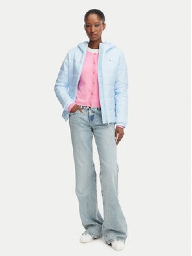 Tommy Jeans Kurtka przejściowa DW0DW20959 Niebieski jasny Slim Fit