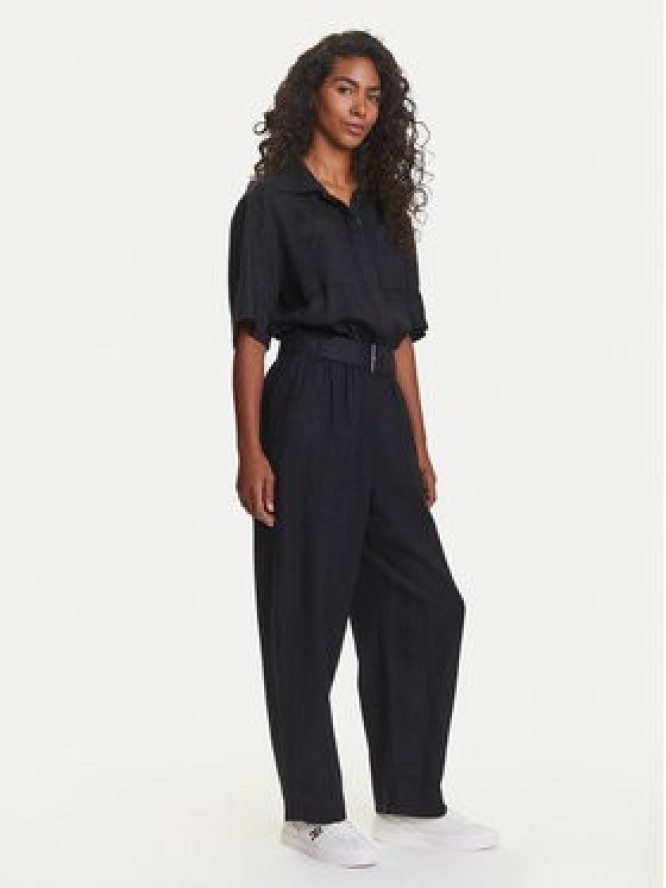 Tommy Hilfiger Kombinezon Ess WW0WW47168 Czarny Regular Fit