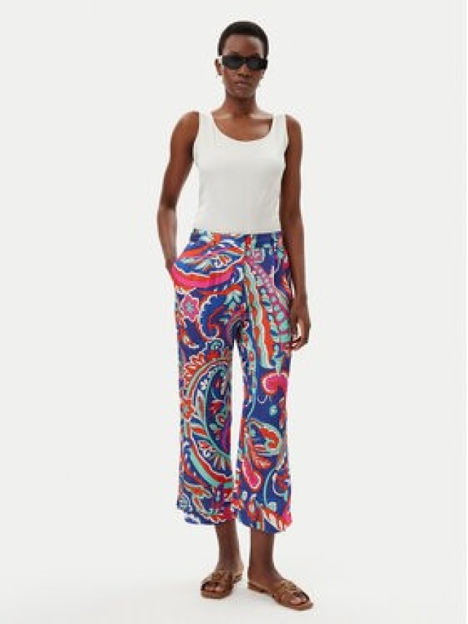 Lola Casademunt by Maite Spodnie materiałowe MS2514013 Kolorowy Regular Fit