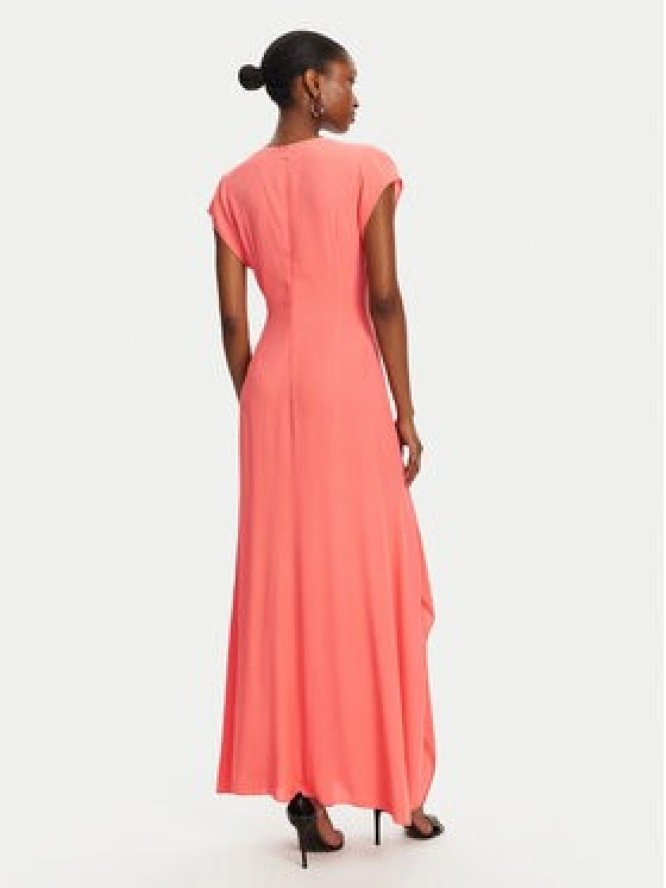 Patrizia Pepe Sukienka koktajlowa 2A2936 A8I1 R854 Koralowy Regular Fit