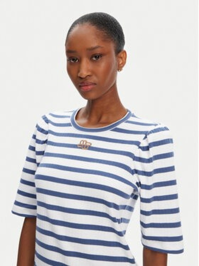 Munthe T-Shirt Parsa 252110025264 Niebieski Regular Fit