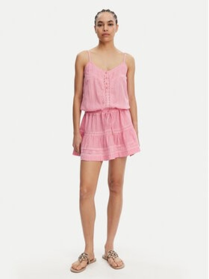 Melissa Odabash Sukienka letnia Kelly Różowy Regular Fit