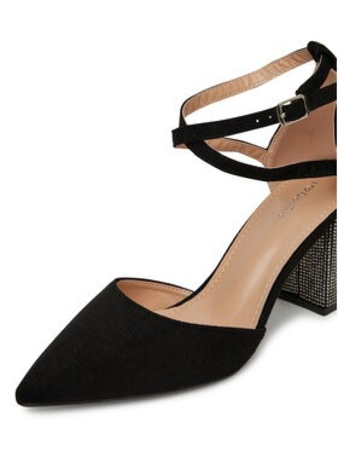 DeeZee Czółenka DZ0068 Czarny