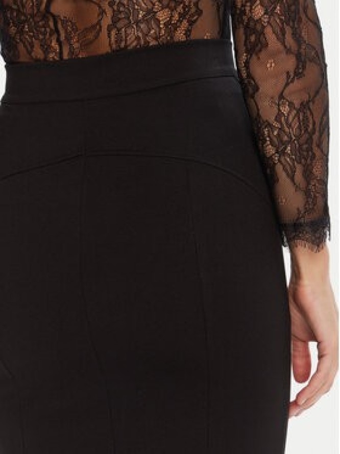 Rinascimento Spódnica ołówkowa CFC0126163003 Czarny Slim Fit