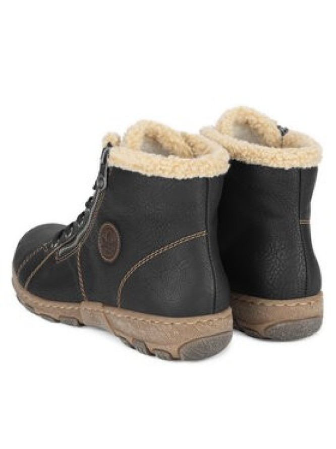 Rieker Botki Z0121-00 Czarny