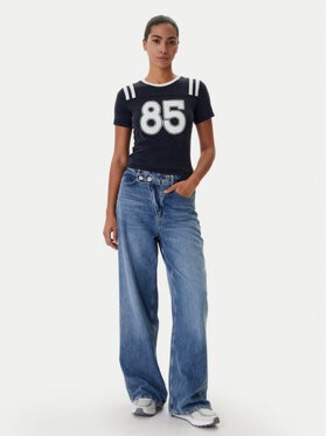 Tommy Jeans T-Shirt DW0DW22760 Granatowy