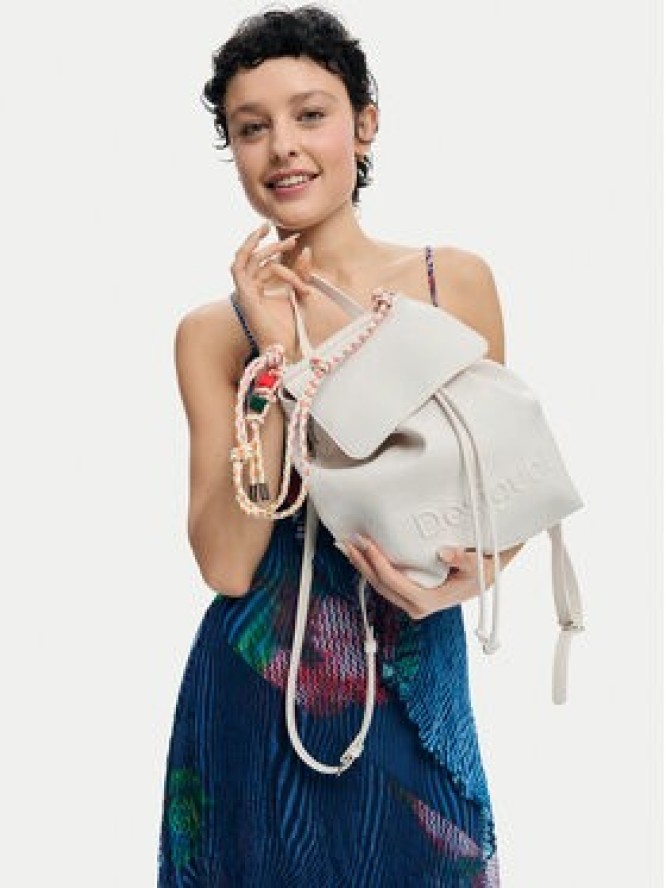 Desigual Plecak 26SAKP18 Kremowy