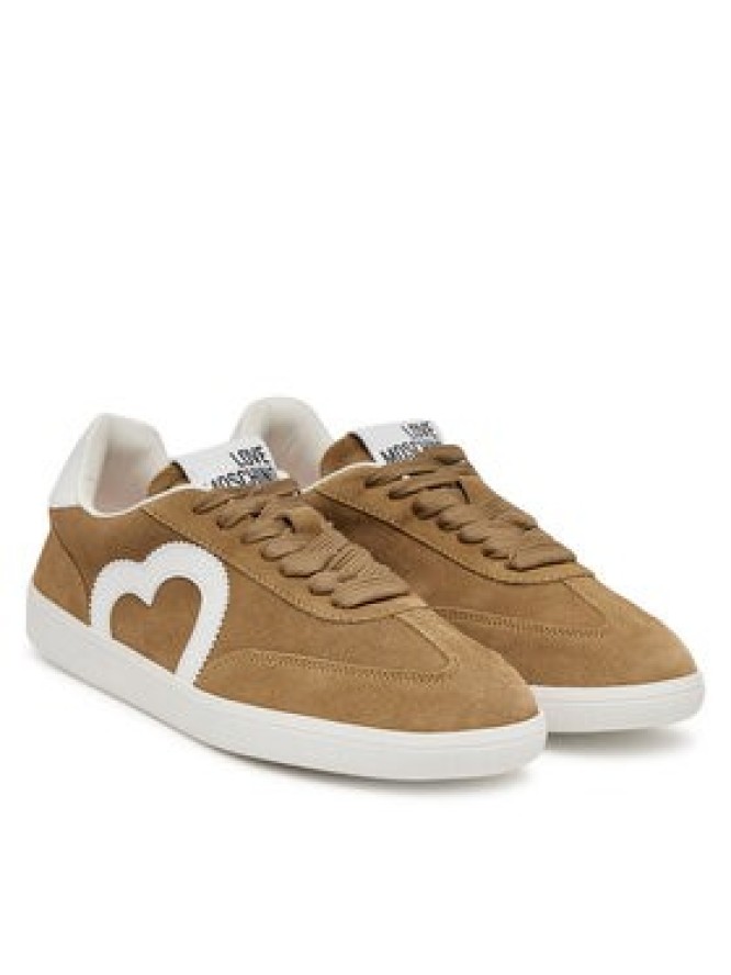 LOVE MOSCHINO Sneakersy JA15112G1NIG010440 Beżowy