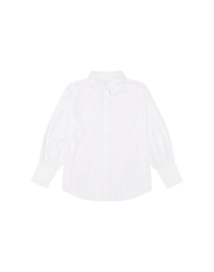DAMSKA KOSZULA LEE BALLOON SLEEVE SHIRT BRIGHT WHITE 112371015