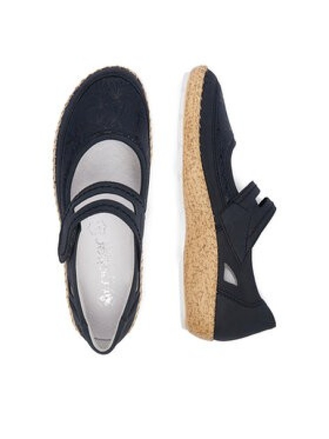 Rieker Półbuty CEO-44859-14 Granatowy