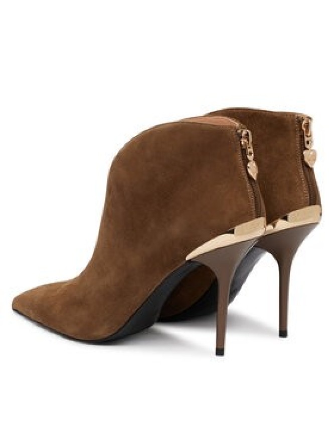 LOVE MOSCHINO Botki JA21069G1PJA0218 Beżowy