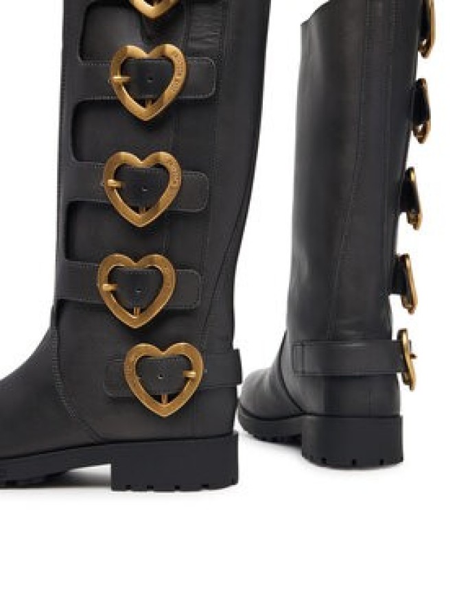 LOVE MOSCHINO Kozaki JA26134G0PIJ0000 Czarny