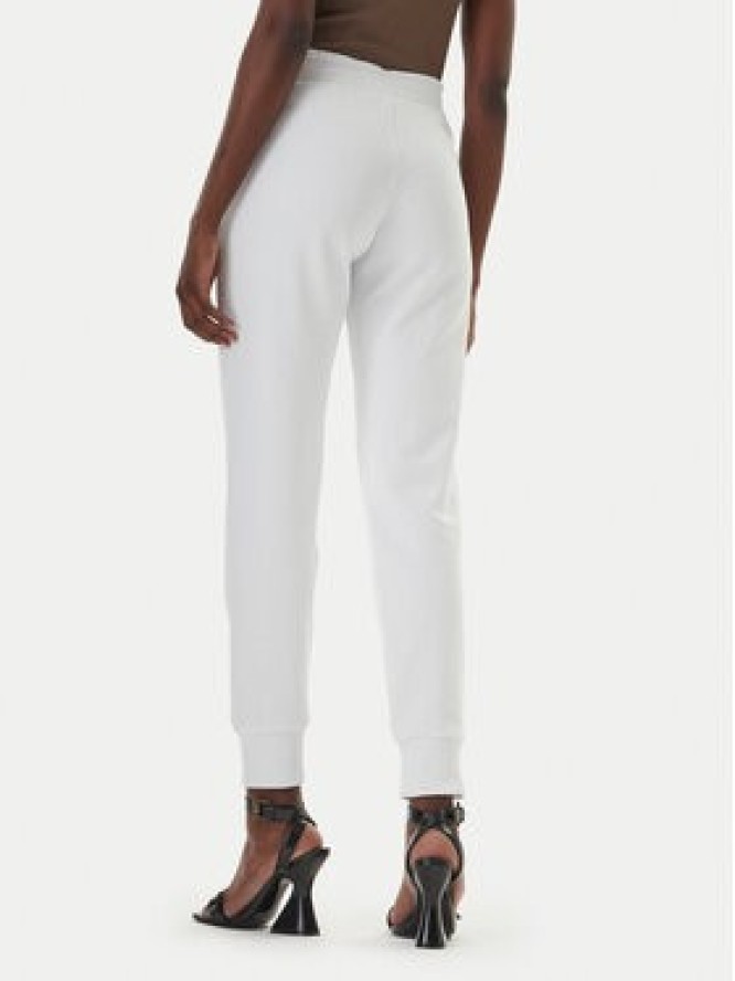 Versace Jeans Spodnie dresowe 80HAAT01 Biały Regular Fit