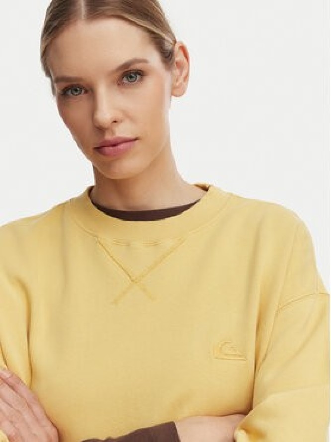 Quiksilver Bluza EQWFT03190 Beżowy Regular Fit