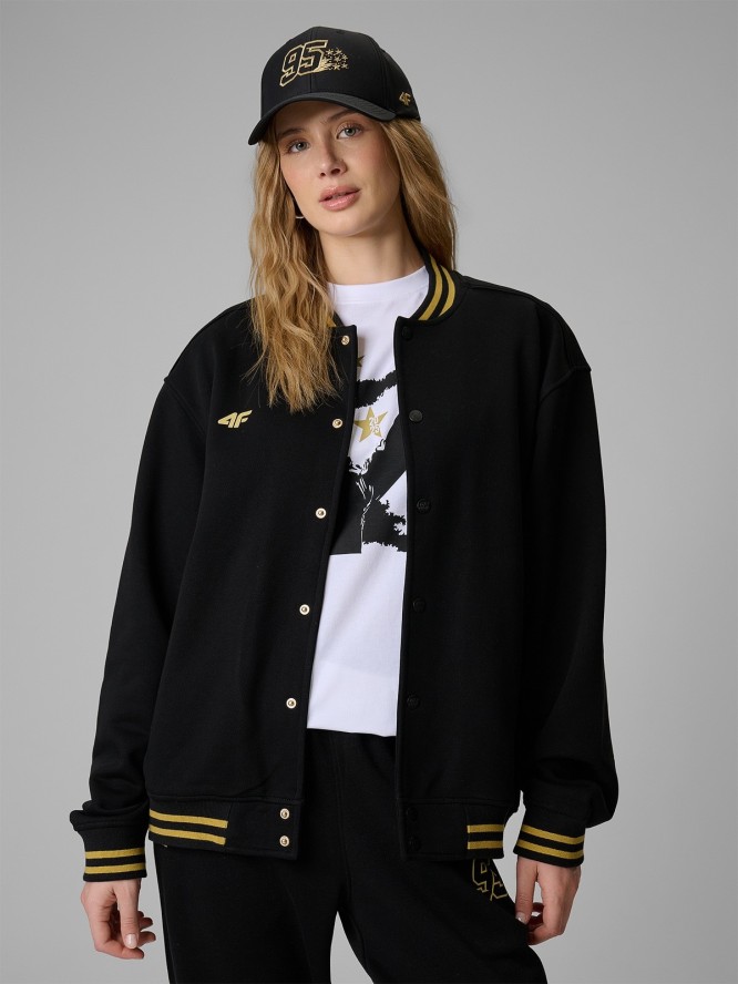 4F Bluza bomberka uniseks 4F x Bartosz Zmarzlik - czarna S