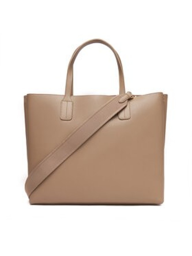 Tommy Hilfiger Torebka Th Distinct Satchel AW0AW17463 Beżowy