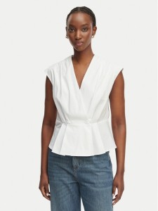 Marella Bluzka Bazar 2613161162 Biały Regular Fit