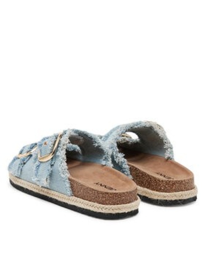 JENNY Klapki LB-P1628 Niebieski