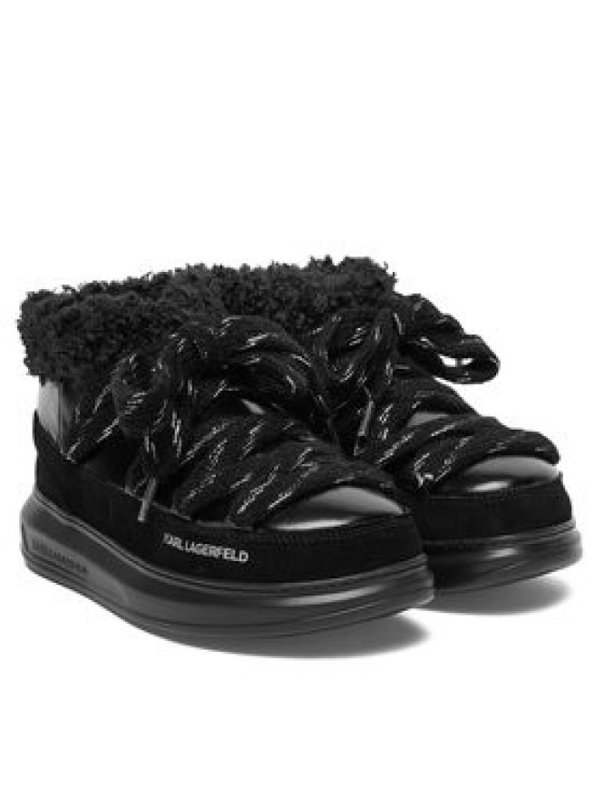 KARL LAGERFELD Śniegowce Kapri Kosi KL44525 Czarny