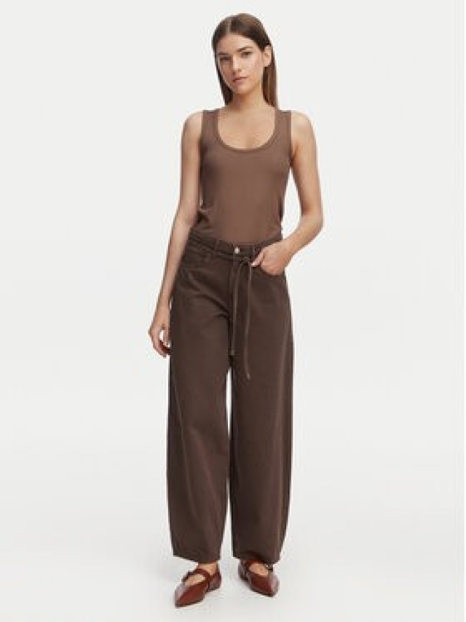 ONLY Jeansy Gianna 15372521 Brązowy Straight Leg
