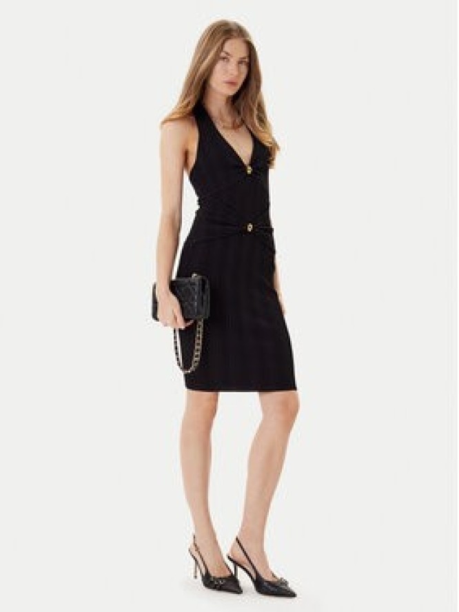 Marciano Guess Sukienka dzianinowa 5YGK17 5875Z Czarny Regular Fit
