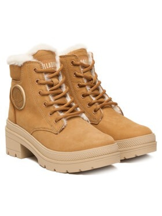 Palladium Trzewiki Pallarise Nbk Wl 99527-254-M Brązowy