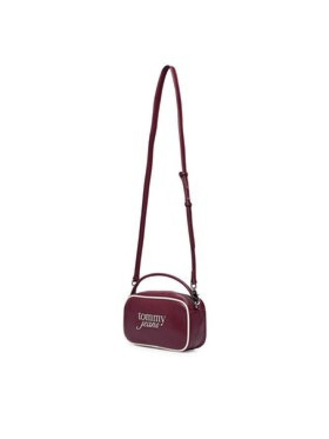 Tommy Jeans Torebka Tjw Bold Script Camera Bag AW0AW19053 Bordowy