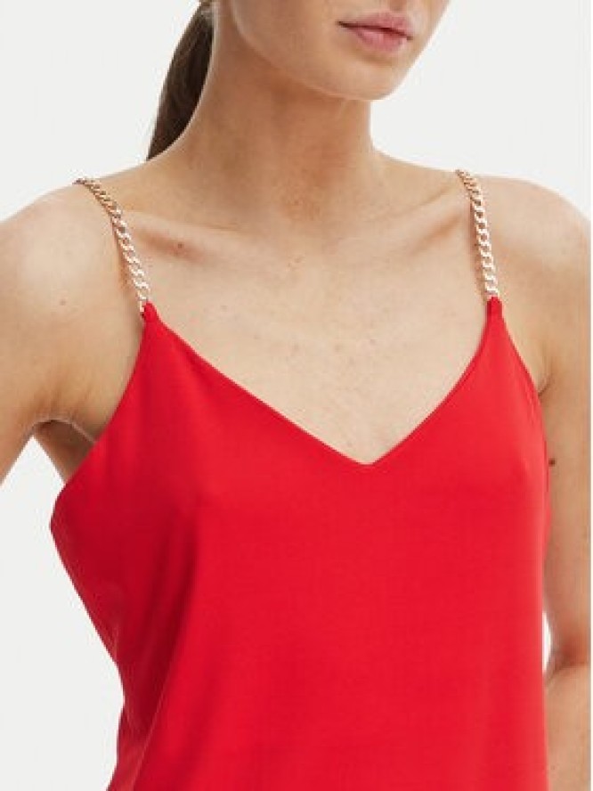 Morgan Sukienka koktajlowa 261-RYAN Czerwony Regular Fit