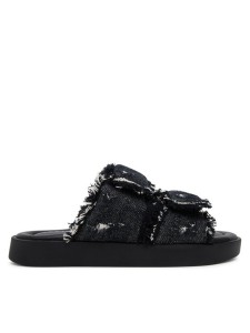 Inuikii Klapki Classic Jeans Velcro 70104-143 Czarny