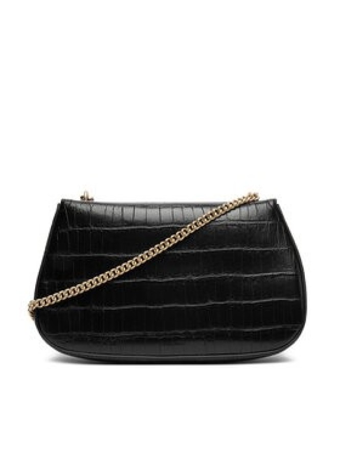 Calvin Klein Torebka Ck Croc Conv Chain Medium Bag LV04F3284G Czarny