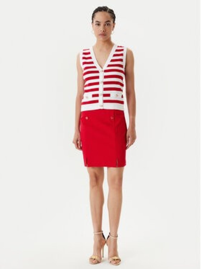 Morgan Spódnica mini 241-JEON Czerwony Regular Fit