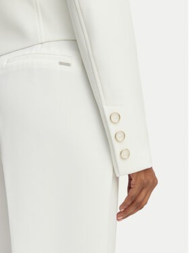 Guess Marynarka W6GN03 W1742 Biały Regular Fit