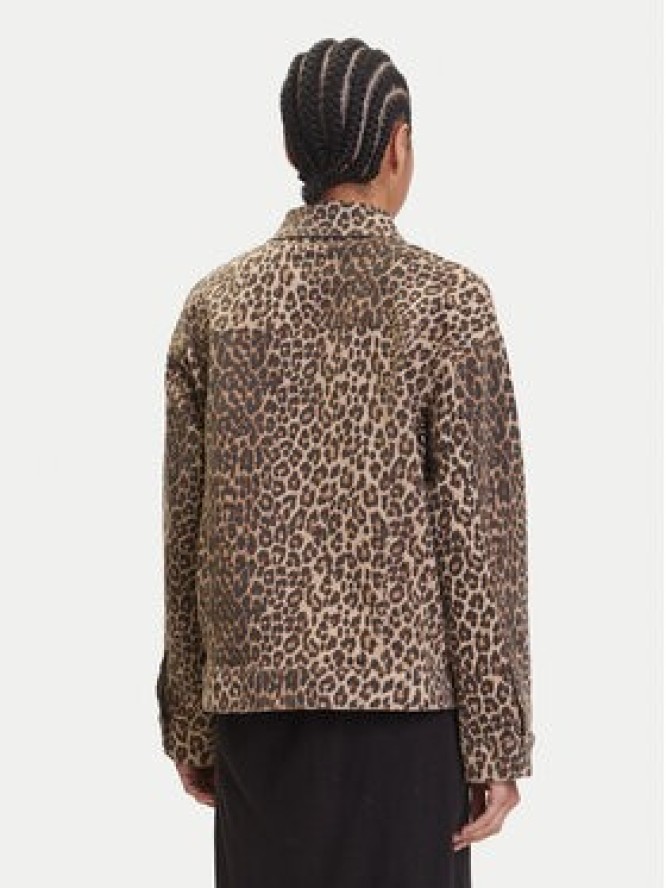 Vero Moda Kurtka jeansowa Tessa 10329961 Brązowy Oversize