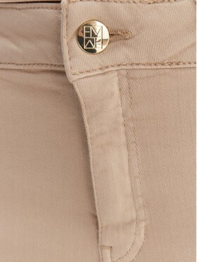 Marella Spodnie materiałowe Sfinge 2615131261 Beżowy Slim Fit