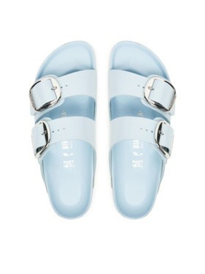 Birkenstock Klapki Arizona Big Buckle Hex 1030374 Błękitny