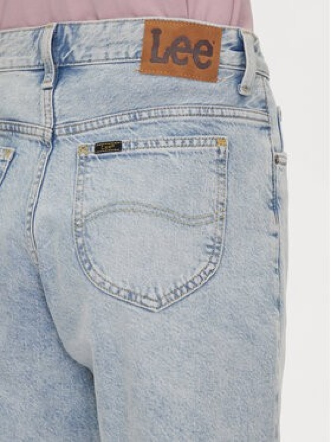 Lee Szorty jeansowe Rider 112363533 Niebieski Loose Fit