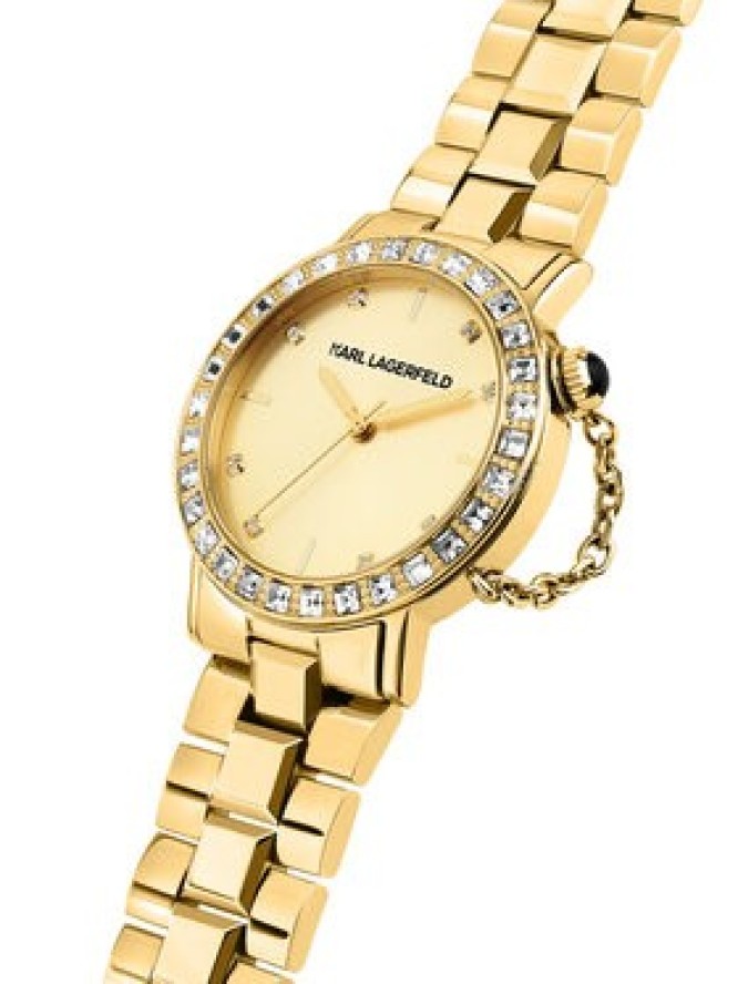 KARL LAGERFELD Zegarek R0553100503 Złoty