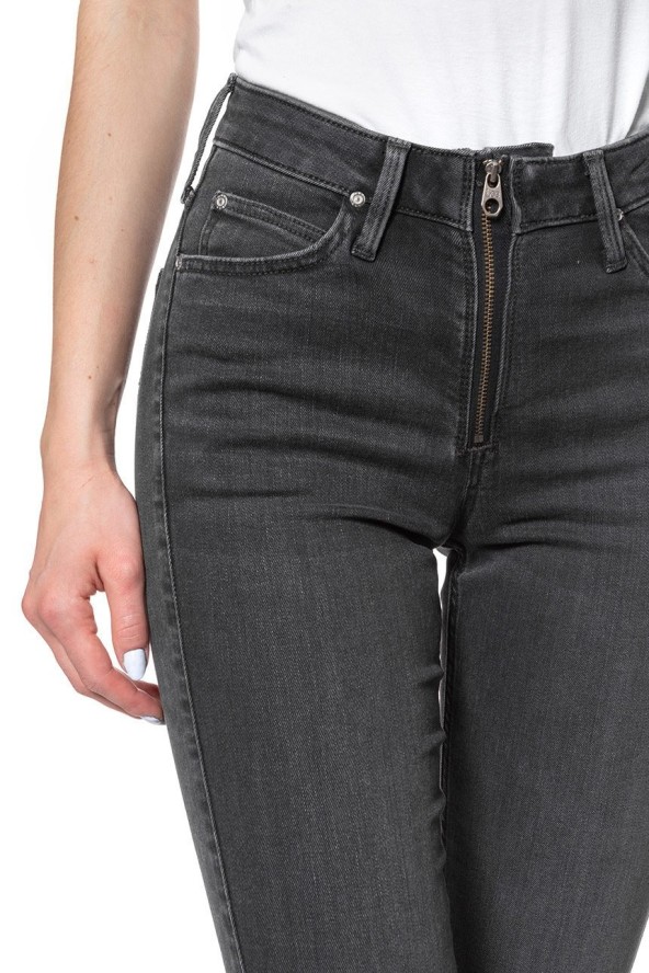 SPODNIE DAMSKIE LEE SCARLETT HIGH ZIPPER PITCH L30BYGYP 112106317