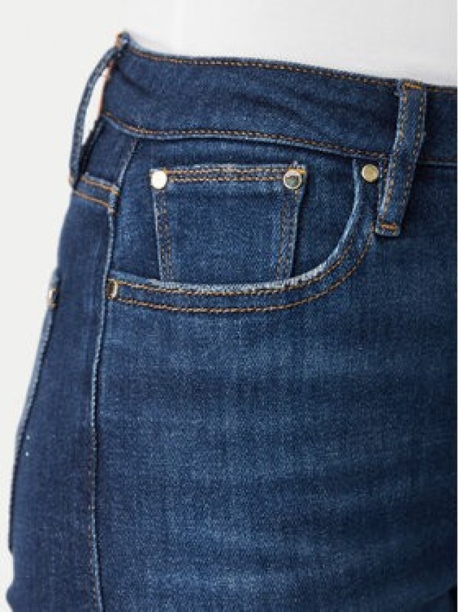 Guess Jeansy W6YA0L D1335 Granatowy Boot Fit