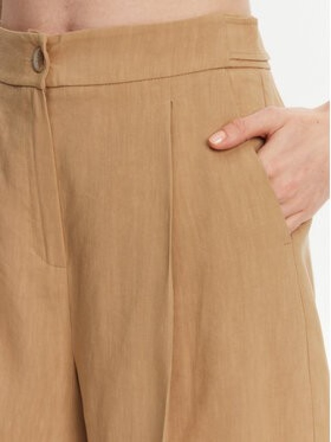 Marella Bermudy Sagitta 2513141015 Beżowy Relaxed Fit