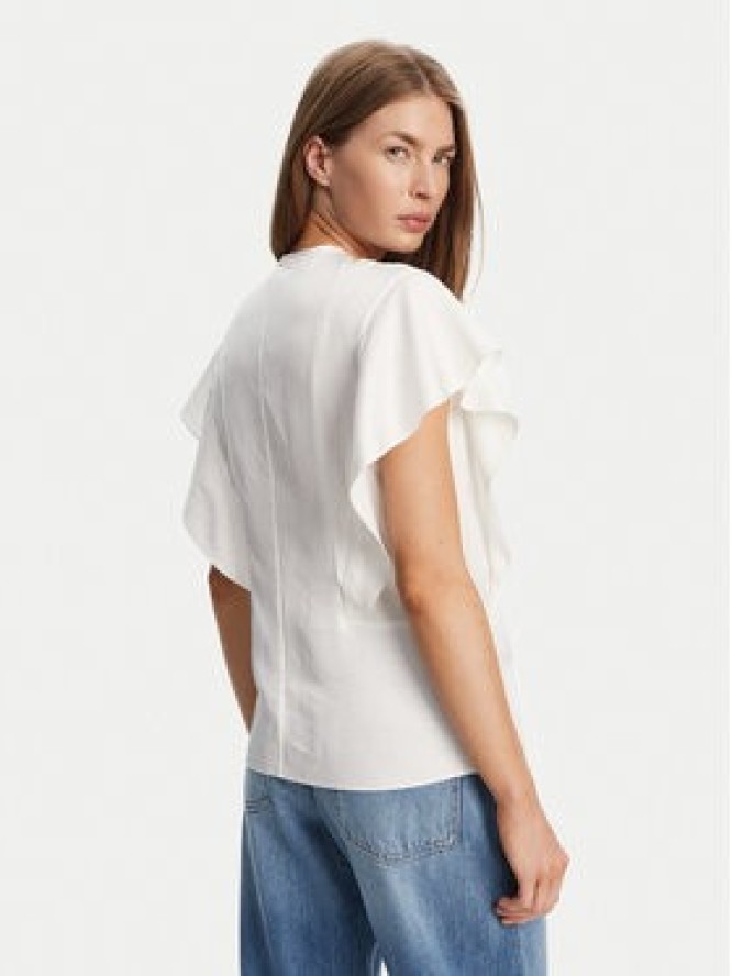 BOSS Bluzka Beliniara 50540635 Biały Regular Fit