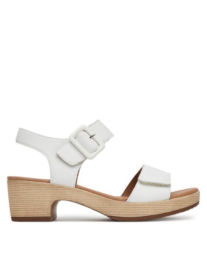 Remonte Sandały D0N52-80 Biały